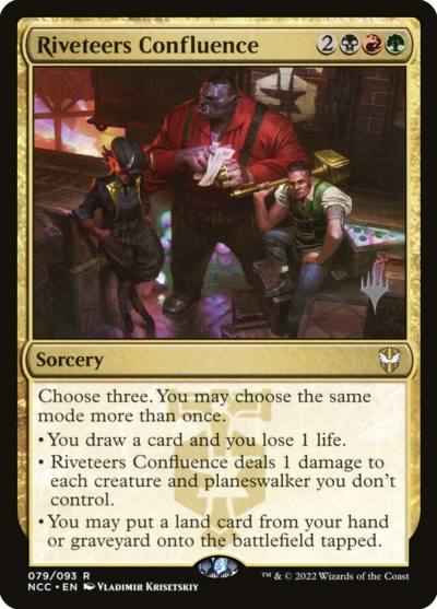 Riveteers Confluence PNCC-79P New Capenna Commander Promos Magic card