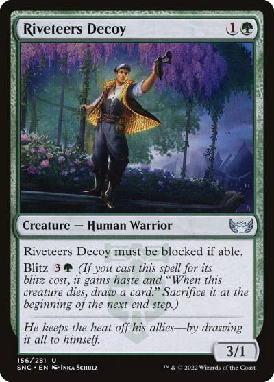 Riveteers Decoy SNC-156 Streets of New Capenna Magic card