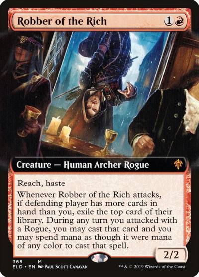 Robber of the Rich ELD-365 Throne of Eldraine Magic card