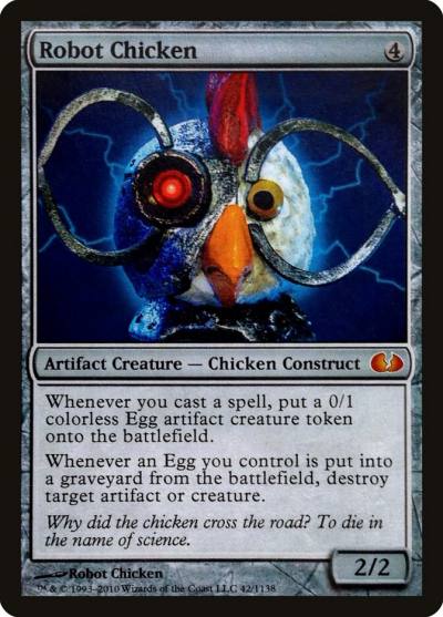 Robot Chicken PCEL-6 Celebration Cards Magic card