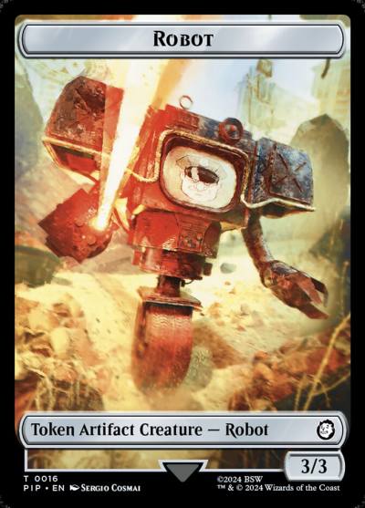 Robot TPIP-16 Fallout Tokens Magic card