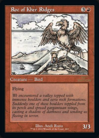 Roc of Kher Ridges 30A-463 30th Anniversary Edition Magic card