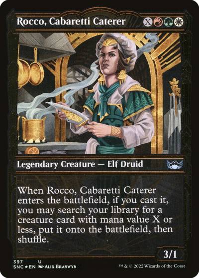 Rocco, Cabaretti Caterer SNC-397 Streets of New Capenna Magic card