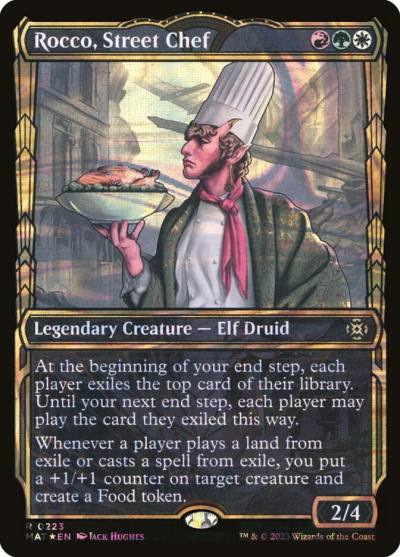 Rocco, Street Chef MAT-223 March of the Machine: The Aftermath Magic card