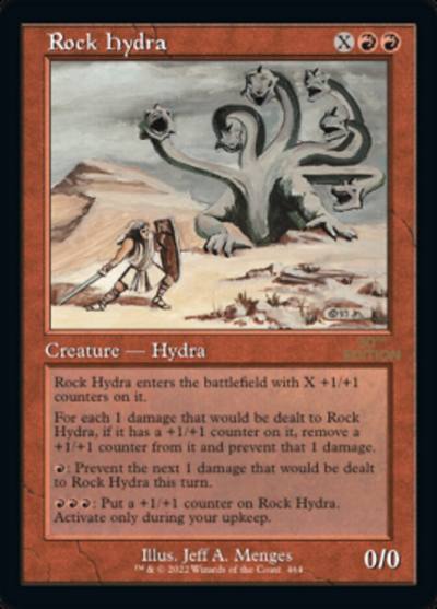 Rock Hydra 30A-464 30th Anniversary Edition Magic card