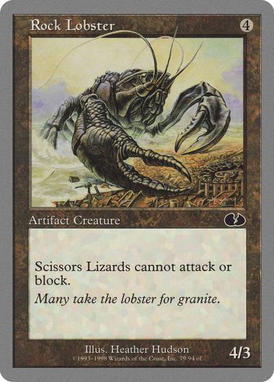 Rock Lobster UGL-79 Unglued Magic card