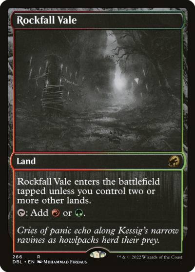 Rockfall Vale DBL-266 Innistrad: Double Feature Magic card