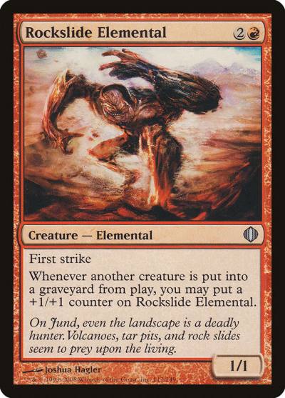 Rockslide Elemental ALA-112 Shards of Alara Magic card