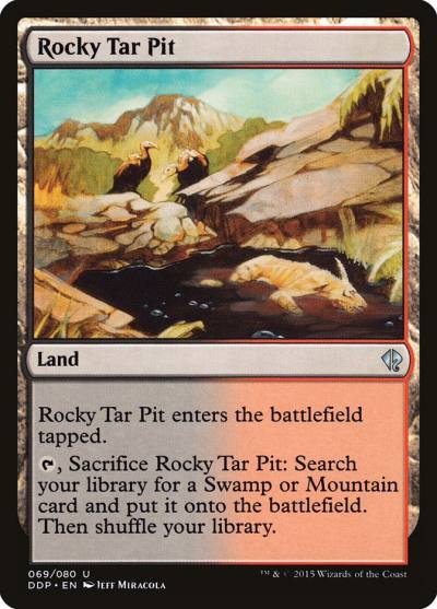 Rocky Tar Pit DDP-69 Duel Decks: Zendikar vs. Eldrazi Magic card