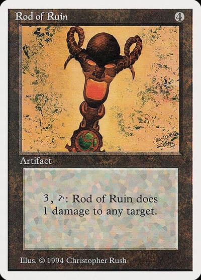 Rod of Ruin SUM-273 Summer Magic / Edgar Magic card