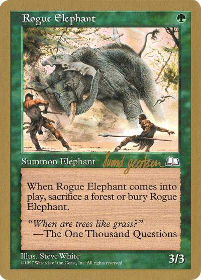Rogue Elephant WC97-SG139 World Championship Decks 1997 Magic card