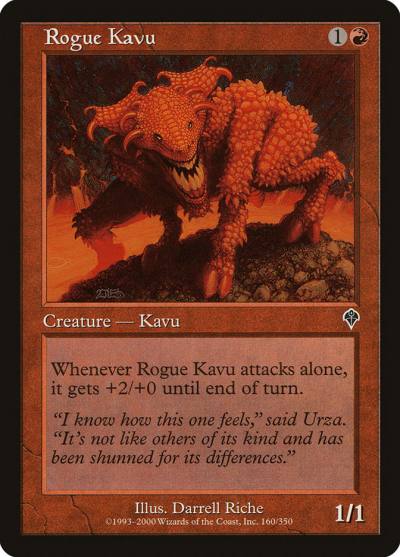 Rogue Kavu INV-160 Invasion Magic card