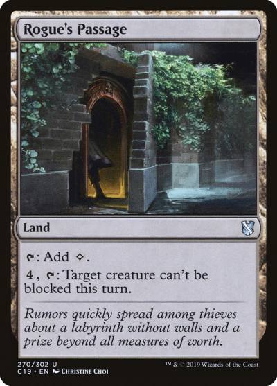 Rogue's Passage C19-270 Commander 2019 Magic card