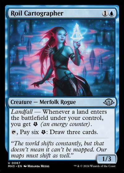 Roil Cartographer MH3-67 Modern Horizons 3 Magic card