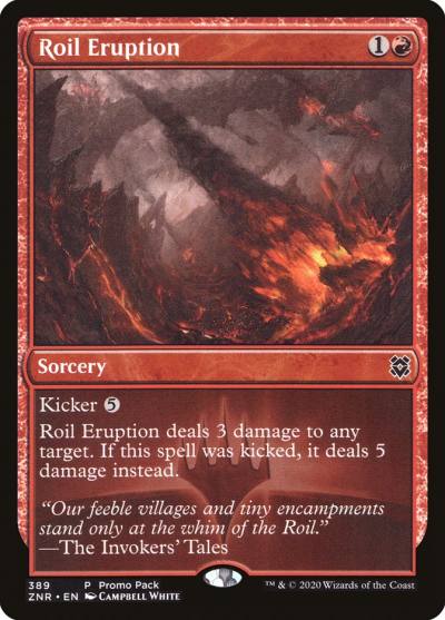 Roil Eruption ZNR-389 Zendikar Rising Magic card