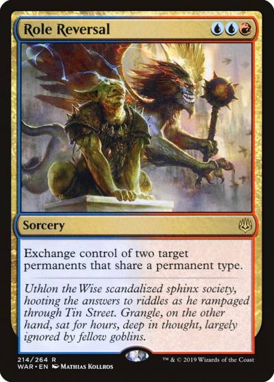 Role Reversal WAR-214 War of the Spark Magic card