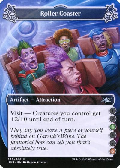 Roller Coaster UNF-225B Unfinity Magic card