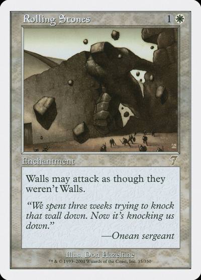 Rolling Stones 7ED-35 Seventh Edition Magic card