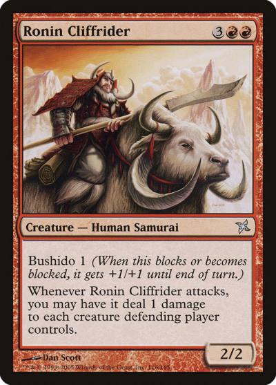 Ronin Cliffrider 116 Betrayers of Kamigawa Magic card