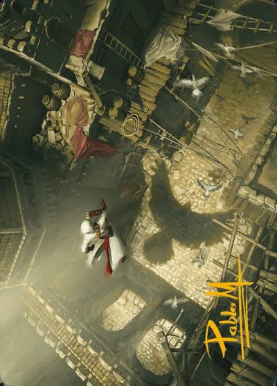Rooftop Bypass // Rooftop Bypass AACR-20 Assassin's Creed Art Series Magic card