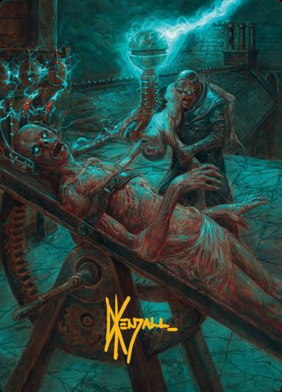Rooftop Storm // Rooftop Storm AINR-8 Innistrad Remastered Art Series Magic card