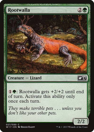 Rootwalla W17-27 Welcome Deck 2017 Magic card
