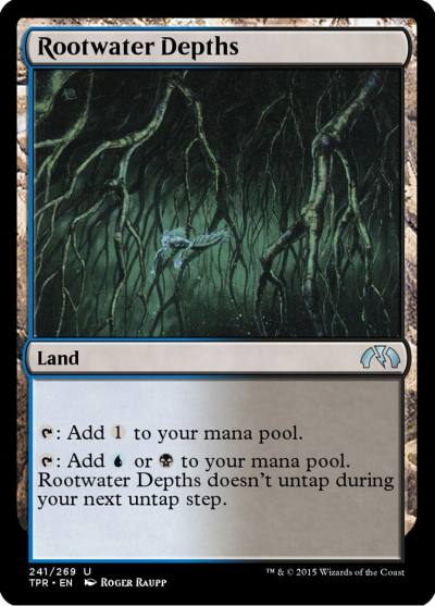 Rootwater Depths TPR-241 Tempest Remastered Magic card