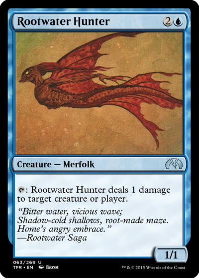 Rootwater Hunter TPR-63 Tempest Remastered Magic card
