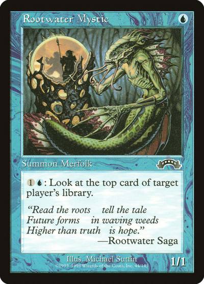 Rootwater Mystic EXO-44 Exodus Magic card