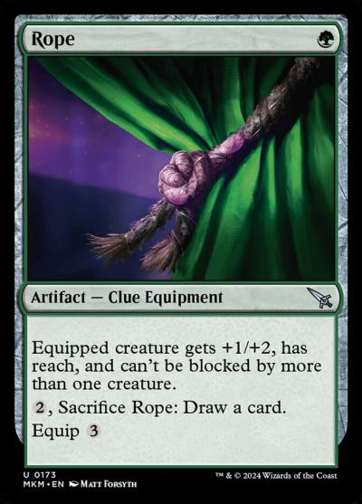 Rope MKM-173 Murders at Karlov Manor Magic card