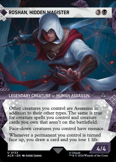 Roshan, Hidden Magister ACR-133 Assassin's Creed Magic card