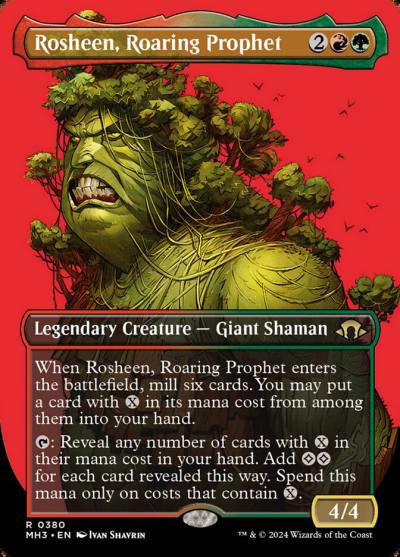 Rosheen, Roaring Prophet MH3-380 Modern Horizons 3 Magic card