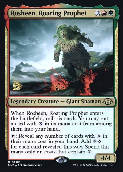 Rosheen, Roaring Prophet PMH3-202S Modern Horizons 3 Promos Magic card