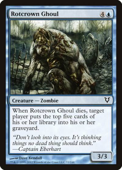 Rotcrown Ghoul 72 Avacyn Restored Magic card