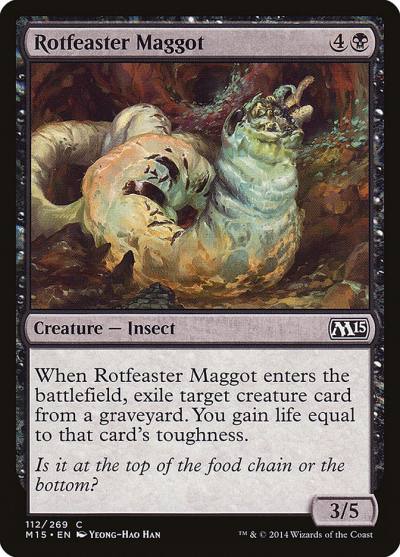 Rotfeaster Maggot M15-112 Magic 2015 Magic card