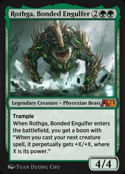 Rothga, Bonded Engulfer YONE-14 Alchemy: Phyrexia Magic card