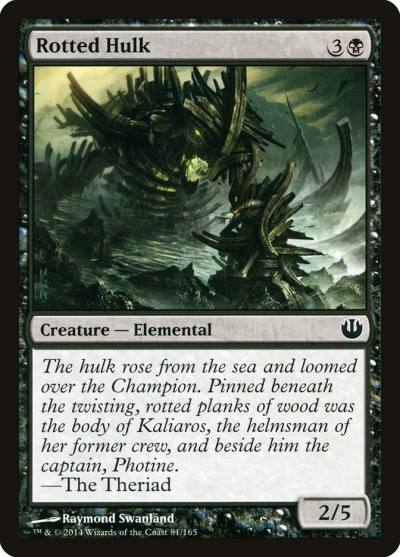 Rotted Hulk 81 Journey into Nyx Magic card