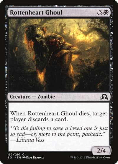 Rottenheart Ghoul 132 Shadows over Innistrad Magic card