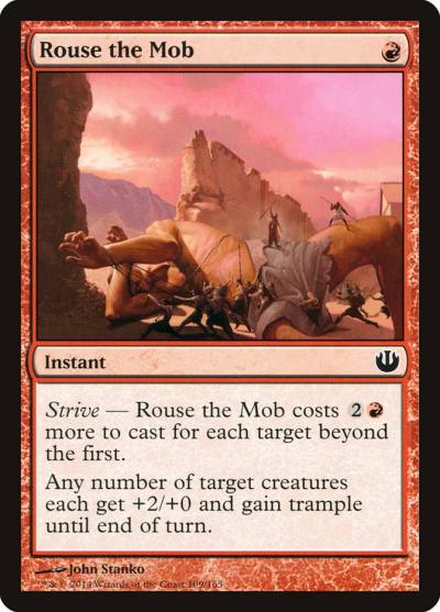 Rouse the Mob JOU-109 Journey into Nyx Magic card