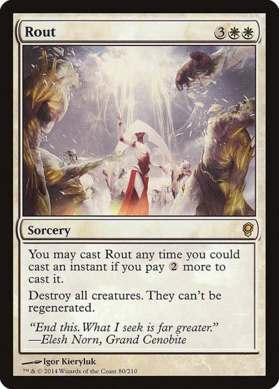 Rout CNS-80 Conspiracy Magic card