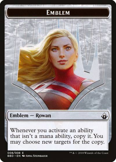 Rowan Kenrith Emblem TBBD-8 Battlebond Tokens Magic card