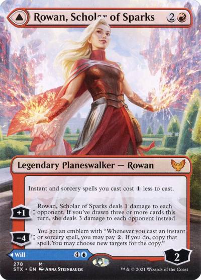 Rowan, Scholar of Sparks // Will, Scholar of Frost