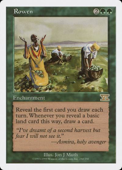 Rowen 6ED-250 Classic Sixth Edition Magic card