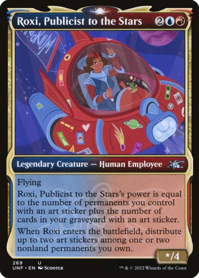 Roxi, Publicist to the Stars UNF-269 Unfinity Magic card