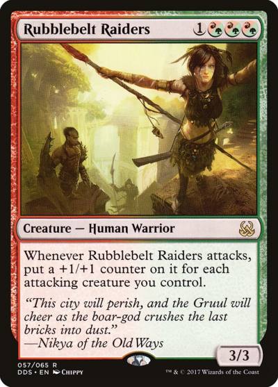 Rubblebelt Raiders DDS-57 Duel Decks: Mind vs. Might Magic card
