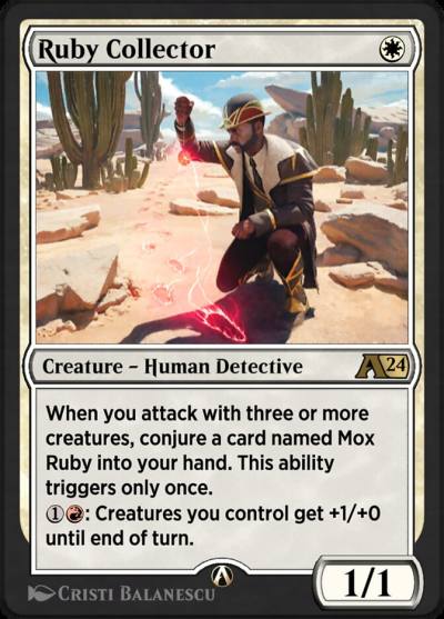 Ruby Collector YOTJ-3 Alchemy: Outlaws of Thunder Junction Magic card