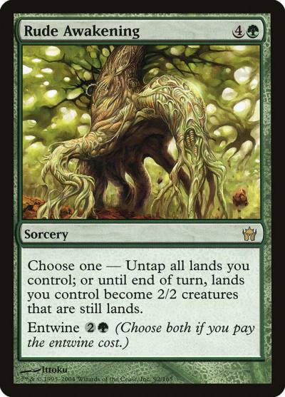 Rude Awakening 5DN-92 Fifth Dawn Magic card