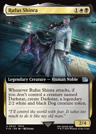 Rufus Shinra FIN-503 Final Fantasy Magic card