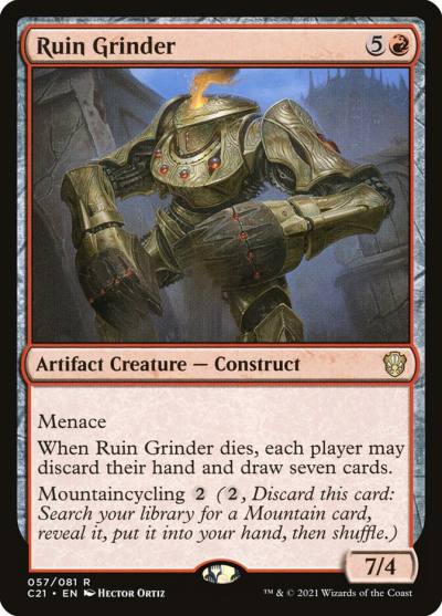 Ruin Grinder C21-57 Commander 2021 Magic card