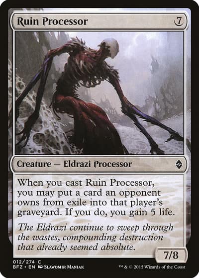 Ruin Processor 12 Battle for Zendikar Magic card
